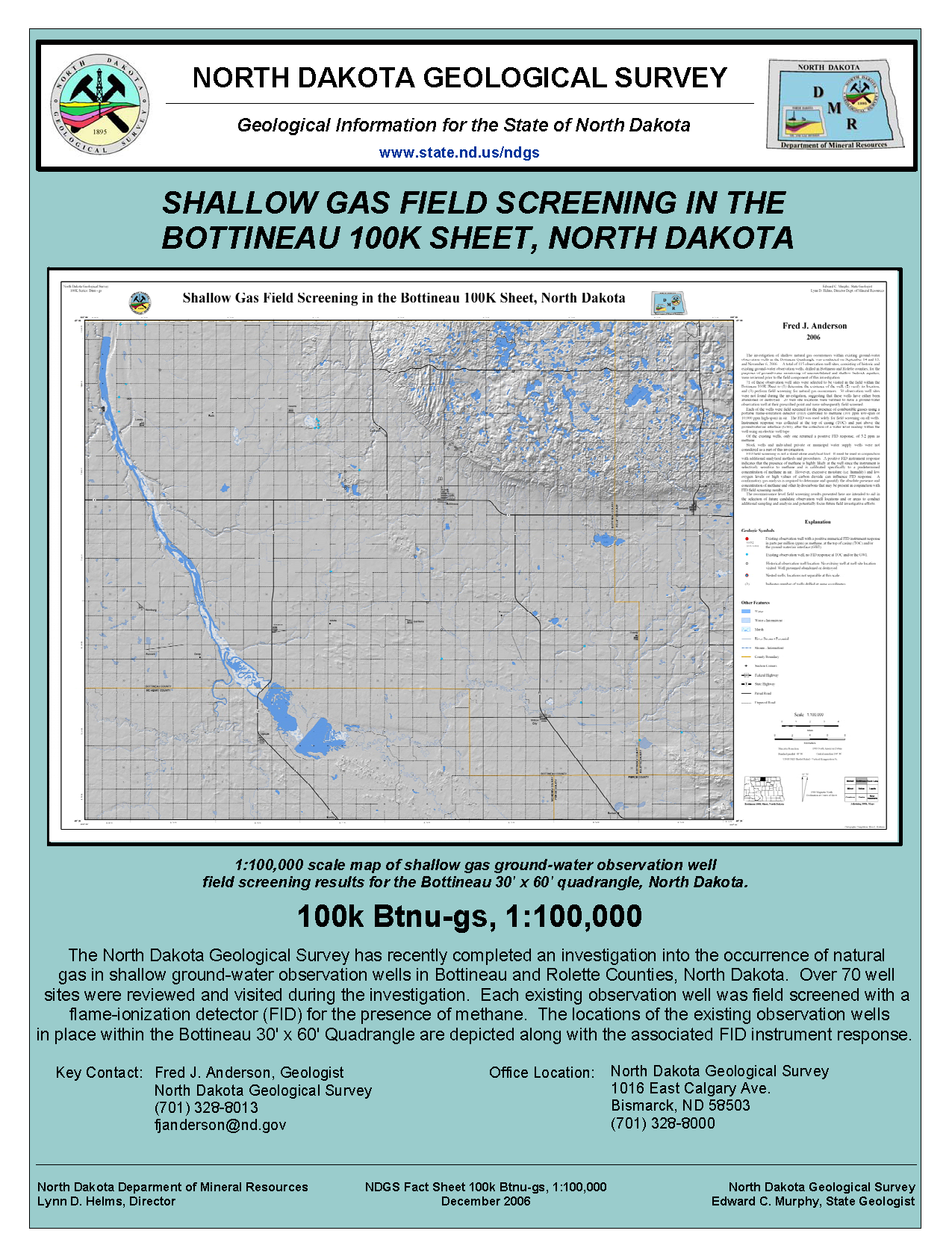Department of Mineral Resources Geological Survey
